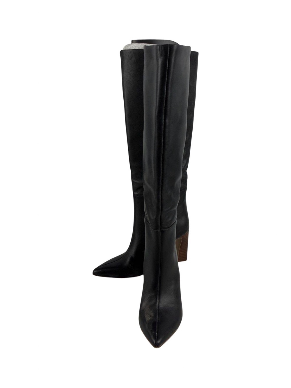 Chinese Laundry Black Pointed Toe Knee High Boots Size 8.5